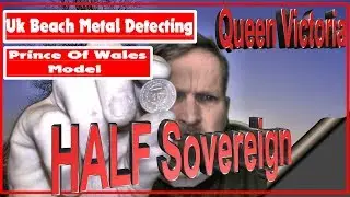 Victoria Half Sovereign | Beach Metal Detecting UK | Minelab ctx 3030
