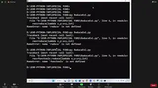 Reduce Function in Python