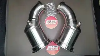 Даунпайп PORSCHE Panamera 971 2.9T twin turbo 2019+