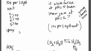 Low tech Gen Biology 1 |  pH and buffer action of bicarbonate #thanatobarnes