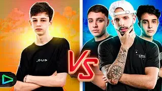 FROSTY VS TODOS DA LOUD FORTNITE!