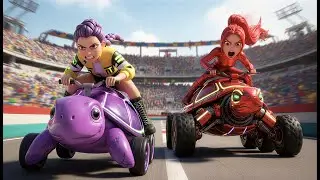 RUMI Wins Purple Mecha Turtle Championship Race &ndash; KPOP Demon Hunters