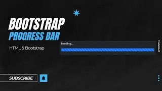How to make a Bootstrap Progress Bar | Tutorial