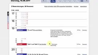 CentralPlanner | August Update der Tagesansicht