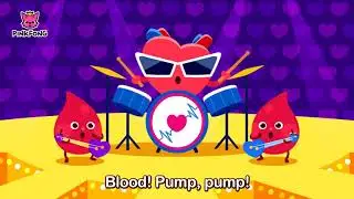 Heart   Thump Thump, Heart Beat   Body Parts Songs   Pinkfong Songs for Children