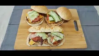 Salmon Burger My Version