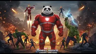 Hero Panda Rescue Mission with Avengers I Panda Tales
