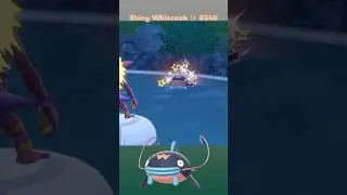 Shiny Whiscash ✨ 0340 caught in Pokemon Scarlet with Mass Outbreak on Switch 2