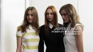 Jasper Conran Spring/Summer 2014 Hair & Makeup Trends | London Fashion Week LFW | FashionTV