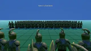 250 Elf Shields Versus 250 Elven Archers || Ultimate Epic Battle Simulator