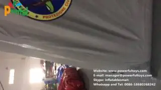 2017 high qaultiy inflatable sealed tent