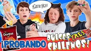 &iexcl;Nuestro LIBRO en LATINOAM&Eacute;RICA! 😍 CELEBRAMOS nuestro &eacute;xito PROBANDO DULCES de CHILE 😜