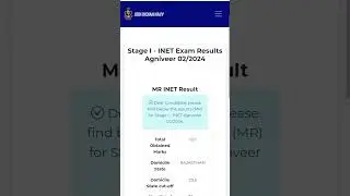 Indian Navy MR result out today cuttoff rajasthan