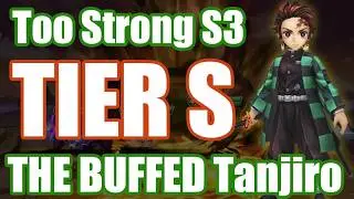 Too Strong Skill3, THE BUFFED Wind Tanjiro is New Tier S😁😁😁【Summoners War RTA】