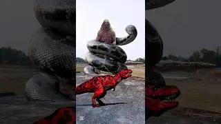 T-Rex Dinosaur Destroys Cage to Free His Friend | Jurassic World Fan Made