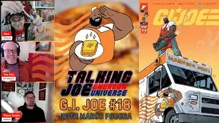 GI Joe 18 (Jan '26) with guest, Artist Marco Fodera Talking Joe Skybound Energon Universe Roadblock