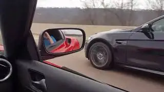 2017 Lotus Evora 400 vs 2010 BMW M3 Convertible Roll Race