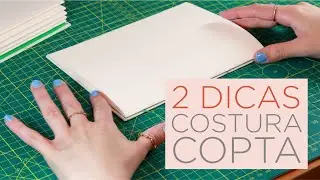 2 COISAS IMPORTANTES de se observar na costura Copta | MÉTODOS E COSTURAS