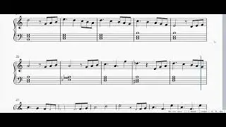 melody writing practice #2 on Smile / Charlie Chaplin  chord progression part 2 