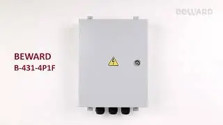 BEWARD B-431-4P1F: уличный коммутатор с оптическим кроссом в корпусе электромонтажного шкафа