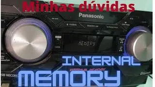 Panasonic Akx 440 como modificar a reprodu&ccedil;&atilde;o na mem&oacute;ria interna?