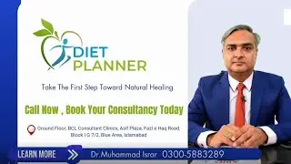 Choose Customized Diet Plan over Medicine