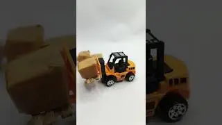 forklift and tendem roller toy