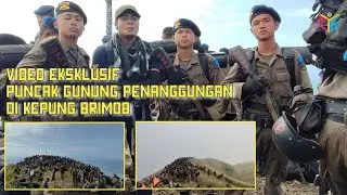 Wih Ribuan BRIMOB Kuasai Puncak Gunung Penanggungan