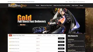 How to Buy Blade And Soul Gold in BladeSoulGold.net