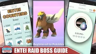 TOP SHINY ENTEI COUNTERS, 100 IV'S, BEST MOVES + RAID GUIDE TO BEAT THE FIRE LEGENDARY | Pokemon Go