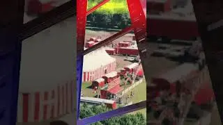 American Circus Togni: Panorama of the imposing structures #shorts