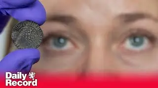 Earliest coin minted in Scotland saved for the nation after metal detectorist finds it in woods