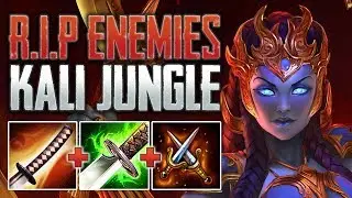 RIP Enemies | Kali Jungle Gameplay (SMITE Conquest)