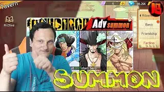 SUMMON Мега везение Получаю 65 героев→OP Voyage Chronicle