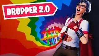 Rainbow Dropper 2.0 | FORTNITE DROPPER MAP (Code in Description!)