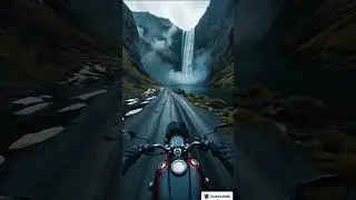 Hyper-Realistic 8K Adventure&rdquo; #automobile #scenicjourney #motorbike #nature #travel #cinematicride