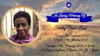 Celebrating The Life Of Shirley Grace Lord