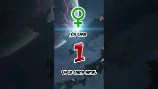 VENUS EN LA CASA 1 EN LA CARTA NATAL #cartanatal #cartaastral #casa1