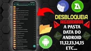 COMO DESBLOQUEAR🔐✅ A PASTA DATA NO ANDROID 11,12,13,14,15