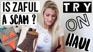Is Zaful a SCAM? HAUL + TRY-ON | Tasha Farsaci