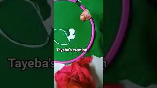 Hand embroidery tutorials।flower embroidery। ফুলের ডিজাইন হাতের সেলাই টিউটোরিয়াল