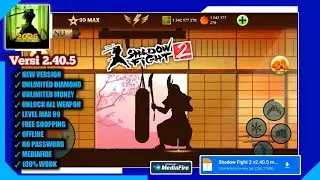Update!! Shadow Fight 2 Mod Apk V2.40.5 New Version 2025 - Level Max & Unlimited Money