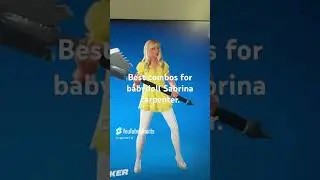 Best combos for Sabrina carpenter #fortnite #shorts