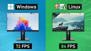 Windows 11 vs Linux (Mesa 25 & Mesa 26)  -  Rasterization & Ray Tracing Benchmarks