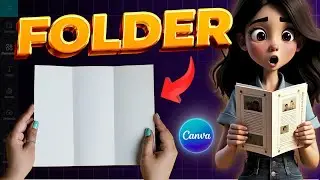 COMO FAZER UM FOLDER NO CANVA | 2025
