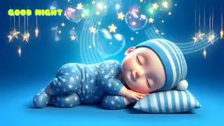 Gentle Baby Sleep Music | Relaxing Mozart Brahms Lullaby to Overcome Insomnia Fast & Sleep Deep