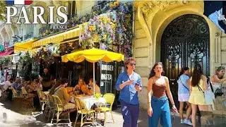 France Paris Walk 🇫🇷 4K Walking Tour of Paris Streets No Music | 4k Mubasshir Traveling vlogs |
