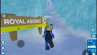 The Royal Ascent Route in Expedition Antarctica! #roblox