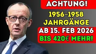 🚨 ACHTUNG Jahrg&auml;nge 1956&ndash;1958: Ab 15. Februar 2026 bringt die neue Pr&uuml;fung bis zu 420&euro; mehr