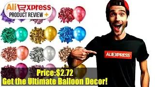 10Inch Metallic Chrome Balloons - Perfect for Ramadan, Weddings, and Birthdays!